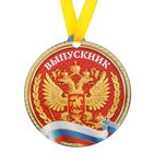 Медаль магнит "Выпускник РФ" Медаль магнит "Выпускник РФ"