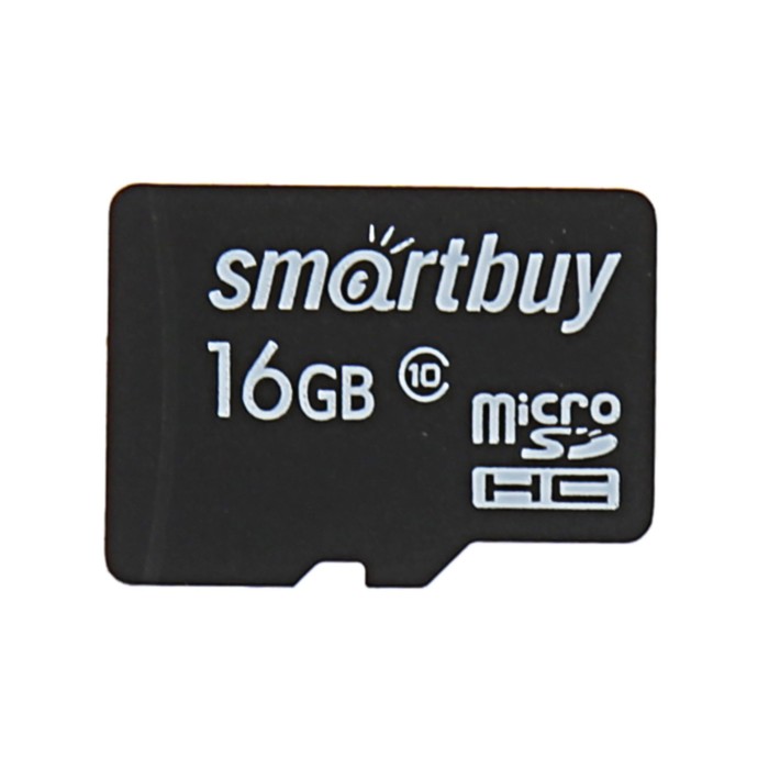 Карта памяти microSDHC Smartbuy  16GB class 10