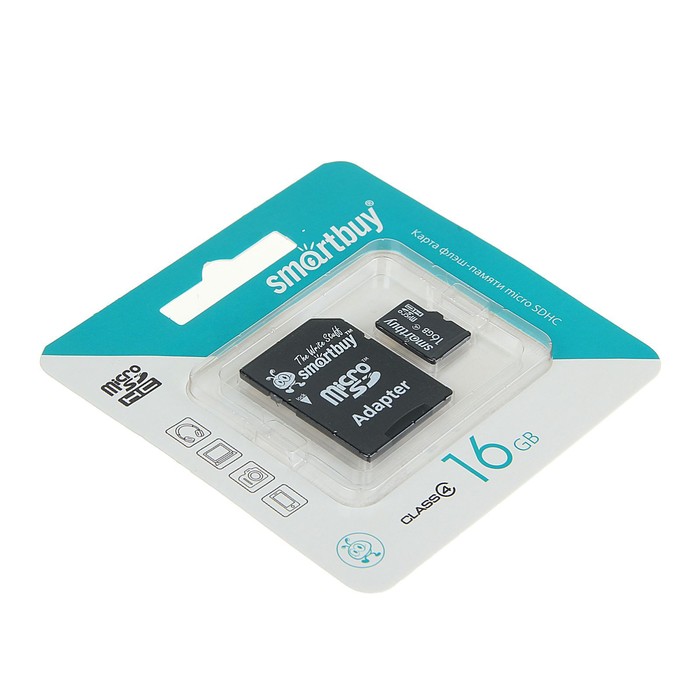 Карта памяти smartbuy microsdhc 16 гб