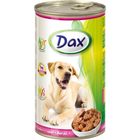 Влажный корм DAX для собак, кусочки в соусе с телятиной, ж/б, 1240 г. Влажный корм DAX для собак, кусочки в соусе с телятиной, ж/б, 1240 г.