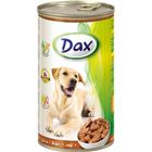 Влажный корм DAX для собак, кусочки в соусе с печенью, ж/б, 1240 г. Влажный корм DAX для собак, кусочки в соусе с печенью, ж/б, 1240 г.