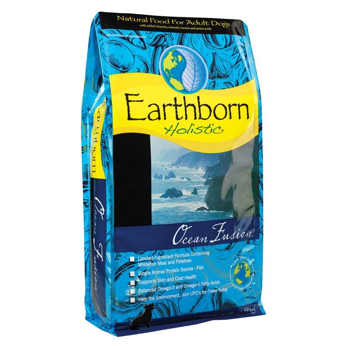 Сухой корм Earthborn Holistic с рыбой для собак всех пород, 2,5 кг