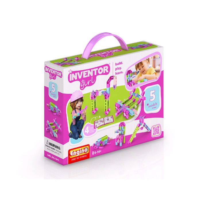 Конструктор ENGINO IG05 INVENTOR GIRLS Набор из 5 моделей