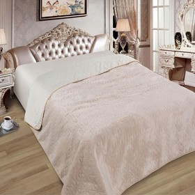 ELITE bedspread with fur, 200x220 cm