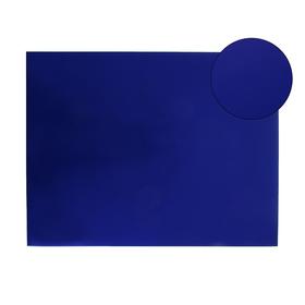 Картон цветной металлизированный, 650 х 500 мм, Sadipal, 1 лист, 225 г/м2, синий