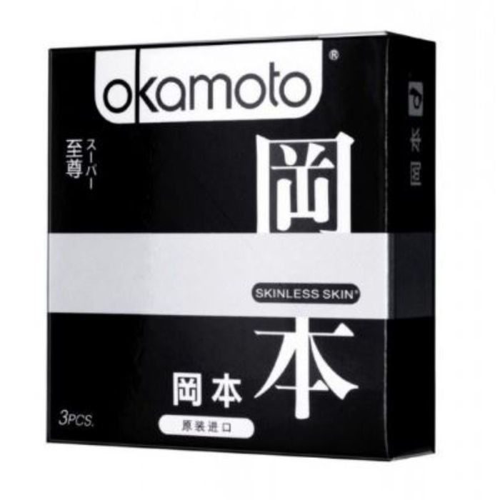 Презервативы «Okamoto» Skinless Skin Super, 3 шт