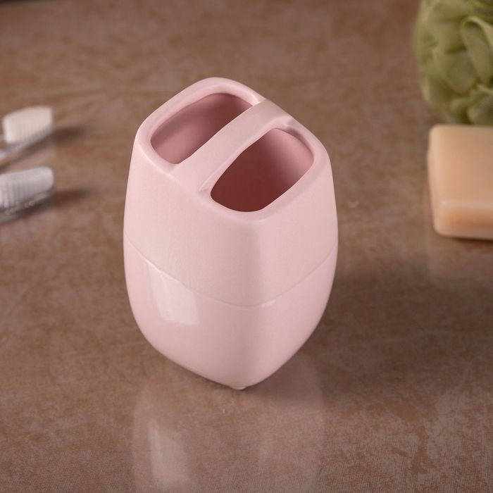 Стаканы для зубных щеток розовый компрессионный ингалятор какой лучше