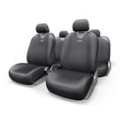 Чехол-майка AUTOPROFI R-1 SPORT PLUS R-902P BK, закрытое сиденье, полиэстер, 9 предметов, цвет чёрный 2262377 - фото 57820