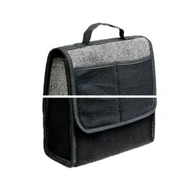 Органайзер в багажник AUTOPROFI TRAVEL ORG-10 GY, ковролиновый, 28х13х30см, цвет серый 2262743