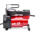 Компрессор автомобильный AUTOPROFI AK-30, металлический, 12V, 120W, производительность 30 л/мин, сумка 2262786 Компрессор автомобильный AUTOPROFI AK-30, металлический, 12V, 120W, производительность 30 л/мин, сумка 2262786