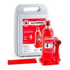 Домкрат гидравлический AUTOPROFI DG-04K, бутылочный, 4 тонны, высота подъёма 350 мм, в кейсе 2262810 Домкрат гидравлический AUTOPROFI DG-04K, бутылочный, 4 тонны, высота подъёма 350 мм, в кейсе 2262810