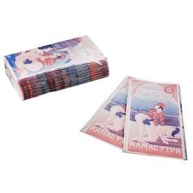 Сувенирные салфетки "Позы любви", 2- х слойные, 25 листов, 33х33 см