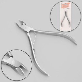 Nail Nipper, single spring, 9.5 cm, blade length-10mm, color silver