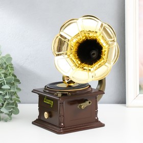 Mechanical music box gramophone