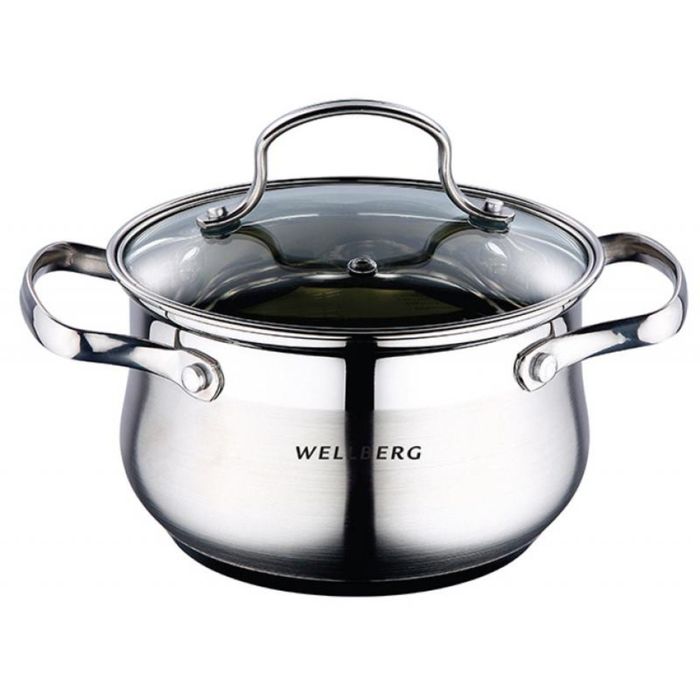 Кастрюля Wellberg 18х11,5 см, 2,8 л