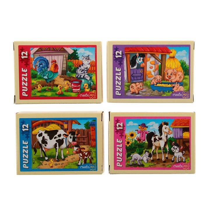 Пазлы 12 элементов а4ф 200х300мм в рамке хатбер. Пазлы 260 эл. Рыжий кот "принцессы и единороги №3. Пазлы в рамке 12 "динозаврик". Пазл «утенок».