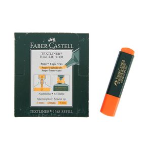 Маркер текстовыделитель 5.0 Faber-Castell 1548 оранжевый