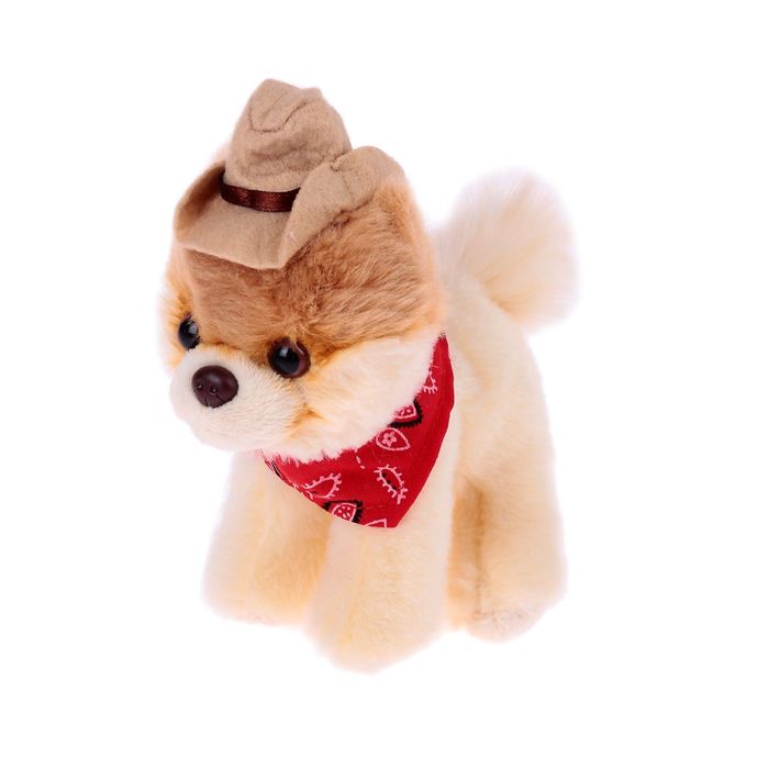 Мягкая игрушка &quot;Собака Itty Bitty Boo&quot; Cowboy Hat, 12,5 см