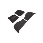 Коврик ворсовый для Toyota LAND CRUISER 200, 2007-2012, Черный 2278499 - фото 58093