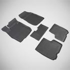Коврики резиновые с высоким бортом для Lada LARGUS, 2012- 2278600 - фото 58149