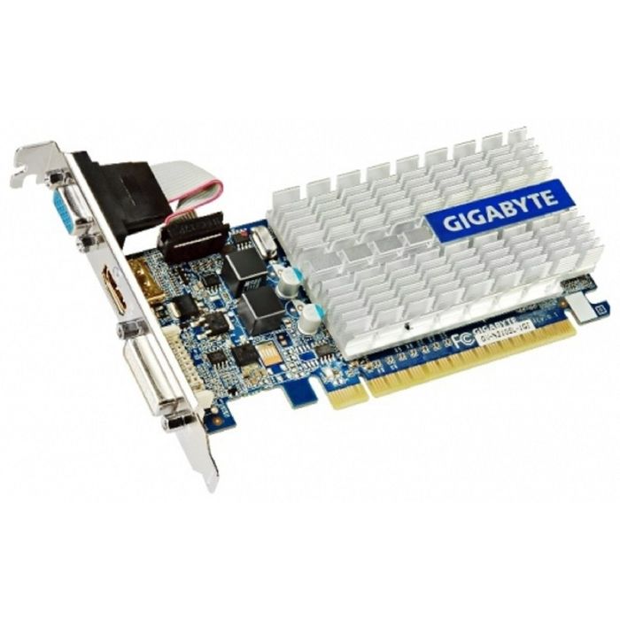 Видеокарта Gigabyte GeForce 210 (GV-N210SL-1GI) 1G,64bit,DDR3,520/1200