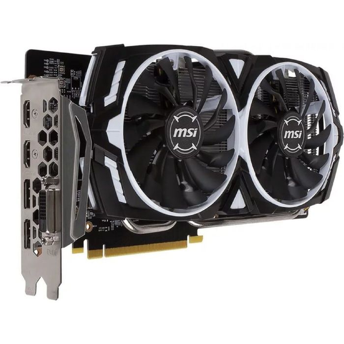 Видеокарта MSI GeForce GTX 1060 ARMOR (3G OCV1) 3G,192bit,GDDR5,1544/8008,DVI,HDMI,DP