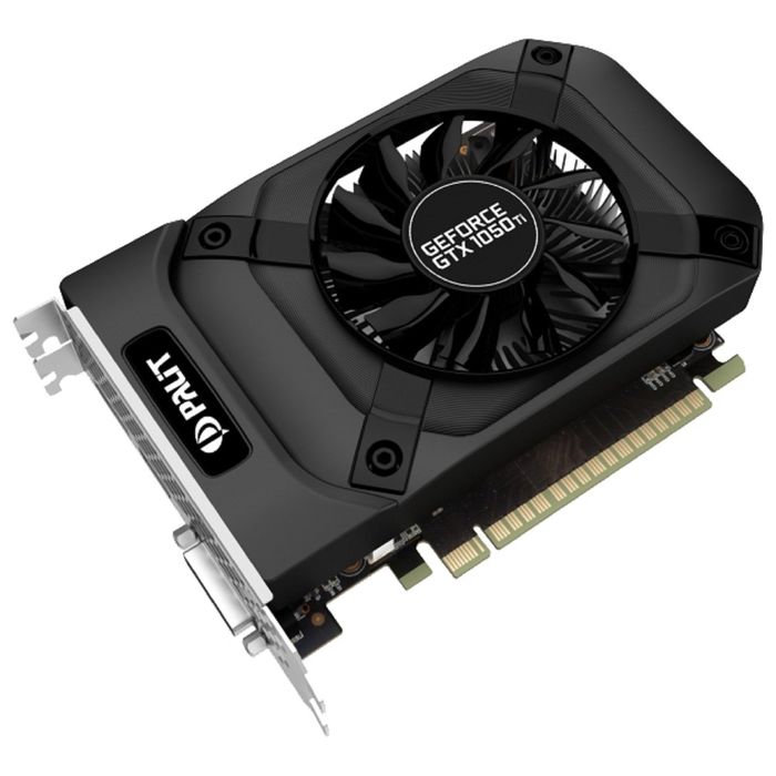 Видеокарта Palit GeForce GTX 1050TI StormX 4G,128bit,GDDR5,1290/7000,Ret