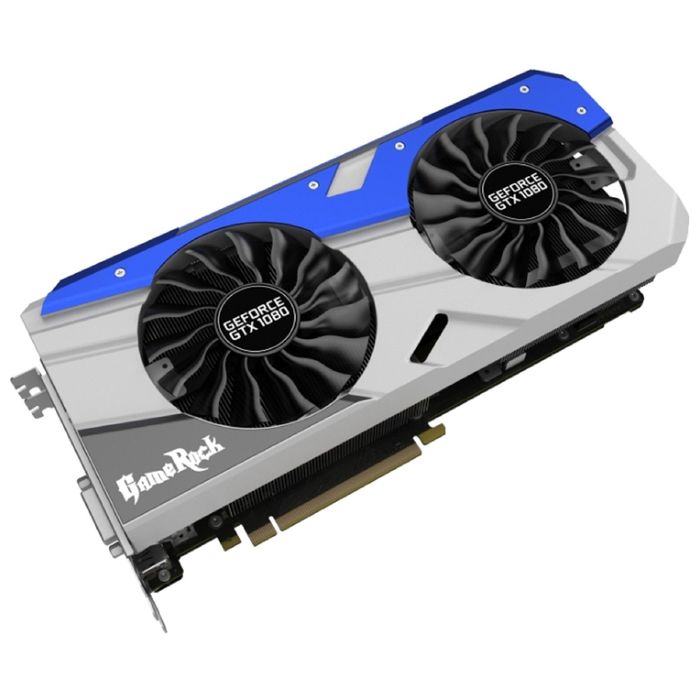 Видеокарта Palit GeForce GTX 1080 GameRock Premium 8G,256bit,GDDR5X,1746/10500,Ret