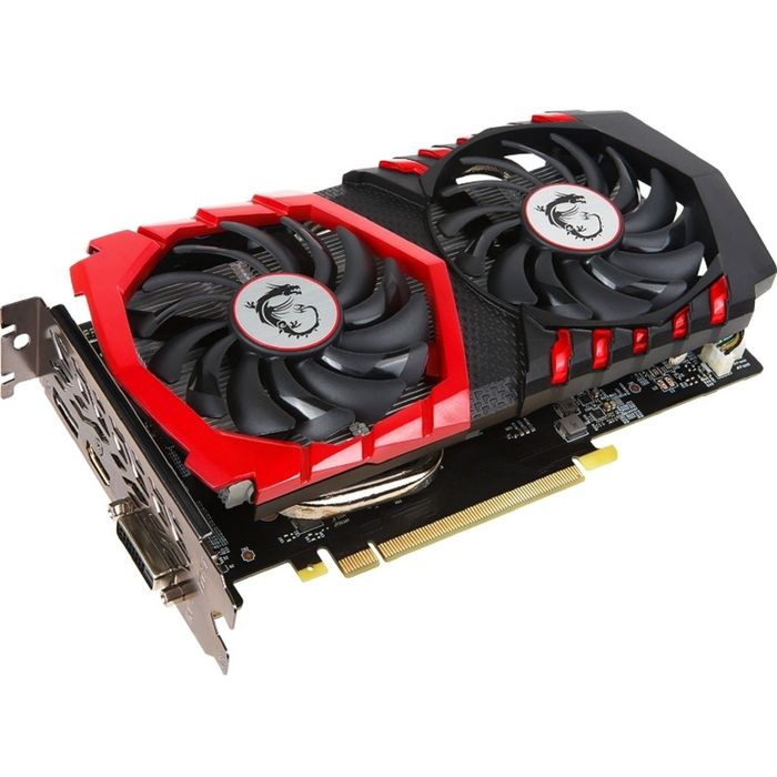 Видеокарта MSI GeForce GTX 1050 GAMING X 2G,128bit,GDDR5,1354/7108,DVI,HDMI,DP