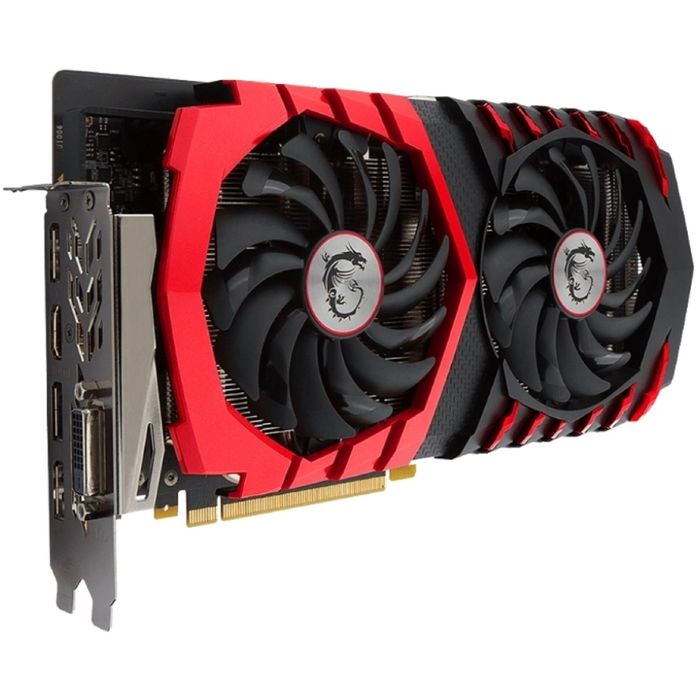 Видеокарта MSI GeForce GTX 1060 GAMING X 6G,192bit,GDDR5,1594/8100,DVI,HDMI,DP