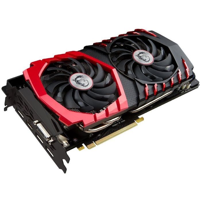 Видеокарта MSI GeForce GTX 1070 GAMING X 8G,256bit,GDDR5,1607/8108,DVI,HDMI,DP