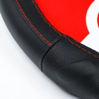 Оплётка руля AUTOPROFI AP-1070 BK/BK (M), серия LUXURY, натуральная автомобильная кожа, цвет чёрный 2262460 Оплётка руля AUTOPROFI AP-1070 BK/BK (M), серия LUXURY, натуральная автомобильная кожа, цвет чёрный 2262460