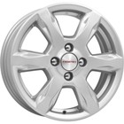 Диск КиК КС693 (Almera G11) 6,0x15 4x100 ET50 d60,1 сильвер (Арт.64983) Диск КиК КС693 (Almera G11) 6,0x15 4x100 ET50 d60,1 сильвер (Арт.64983)