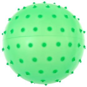 Мячик массажный, матовый пластизоль, d=12 см, 24 г, МИКС в Донецке