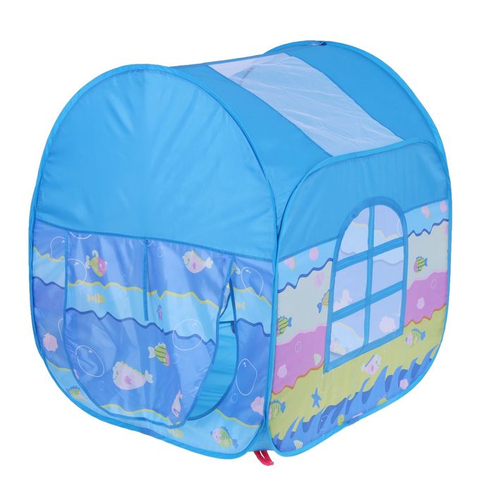 Игровая палатка "Домик у моря", цвет бирюзовый