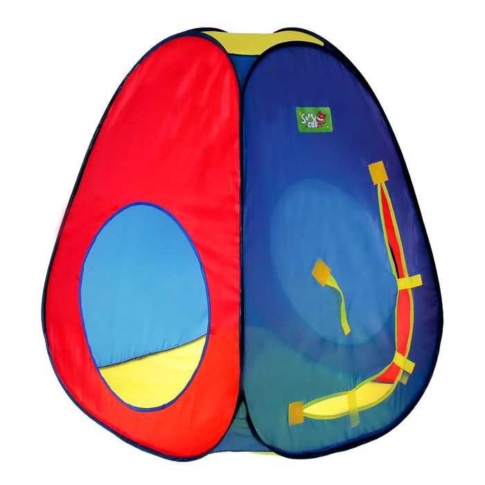 Игровая палатка "Цветные фигуры" с туннелем