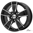 Диск iFree Мохито (КС555) 6,5x16 5x114,3 ET50 d66,1 Блэк Джек (Арт.146815) Диск iFree Мохито (КС555) 6,5x16 5x114,3 ET50 d66,1 Блэк Джек (Арт.146815)