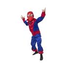 Карнавальный костюм «Человек-паук», текстиль, размер 28, рост 110 см - фото 8684852