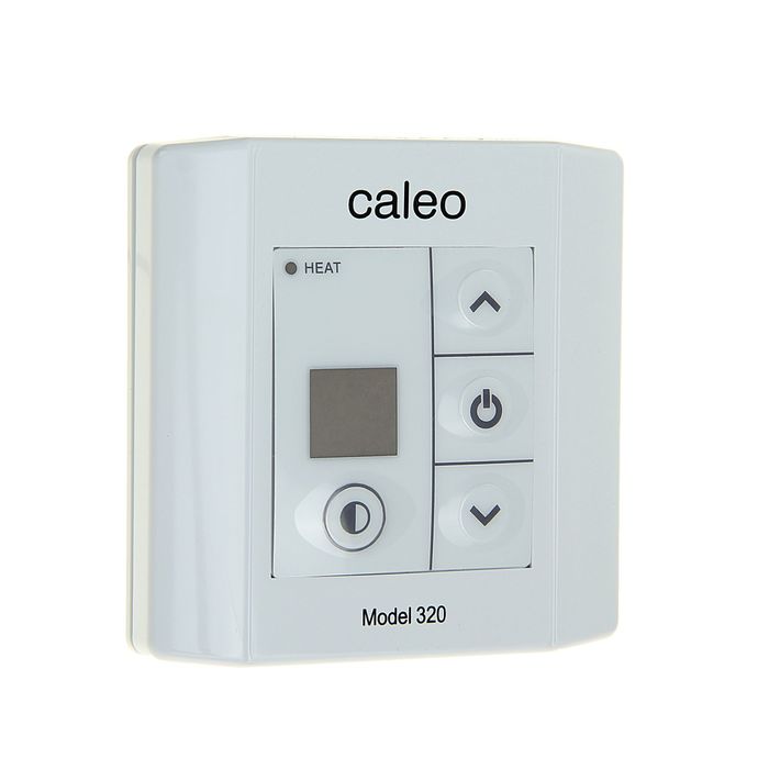Терморегулятор CALEO 320, светодиодный, 2000 Вт, белый