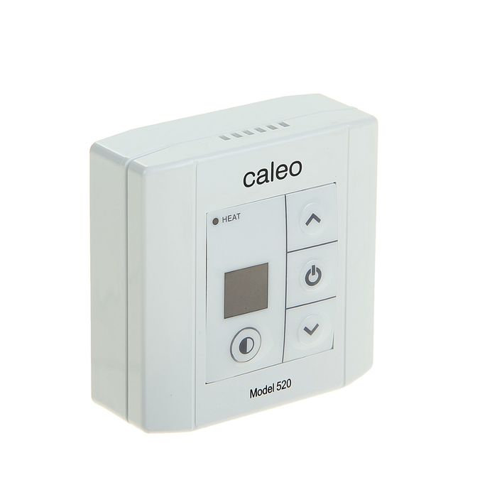 Терморегулятор CALEO 520, светодиодный, 2000 Вт, белый