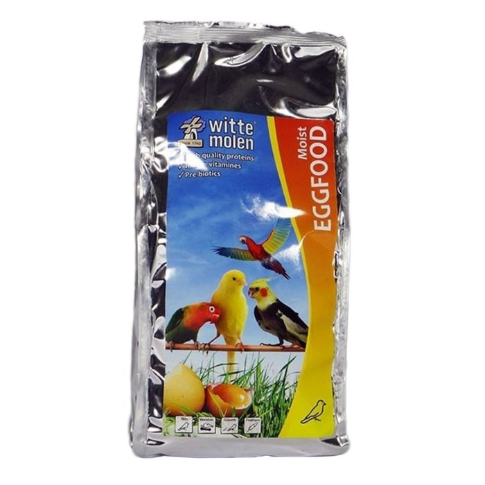 Корм дополнительный Witte Molen Eggfood Moist Yellow для птиц, яичный, влажный, 400 г