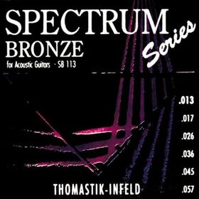 Струны для акустической гитары Thomastik SB113 Spectrum Bronze 013-057