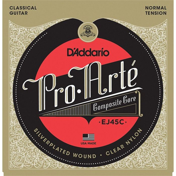 Струны для классической гитары D`Addario EJ45C COMPOSITE PRO ARTE Normal