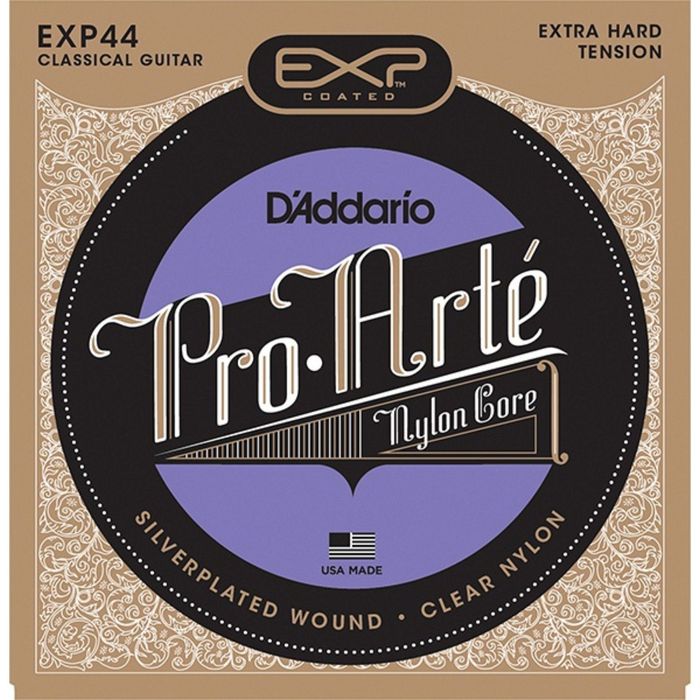 Струны для классической гитары D`Addario EXP44 CLASSICAL  Extra Hard