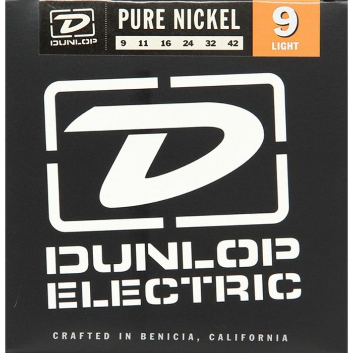 Струны для электрогитары Dunlop DEK0942 Pure Nickel, Light, 9-42