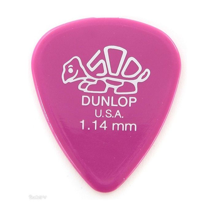 Медиаторы Dunlop 41R1.14 Delrin 500 , 72шт, толщина 1,14мм,