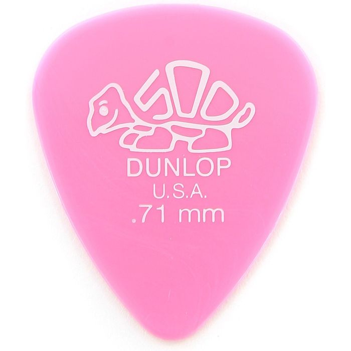 Медиаторы Dunlop 41R.71 Delrin 500 , 72шт, толщина 0,71мм,