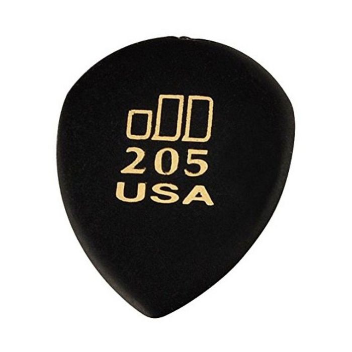 Медиаторы Dunlop 477R205 JD Jazztones  36шт, острый кончик, черные,