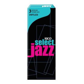 Трости для саксофона тенор Rico RRS05TSX3M Select Jazz, размер 3.0, средние (Medium), 5шт