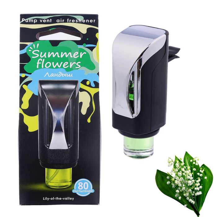 Ароматизатор Summer flowers SAPFIRE, ландыш